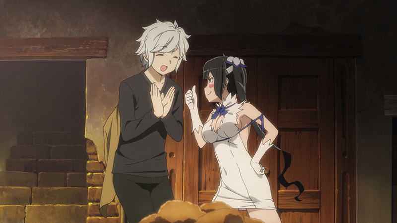 Illustration for article titled This Anime Isn’t Really About Picking Up Girls In a Dungeon